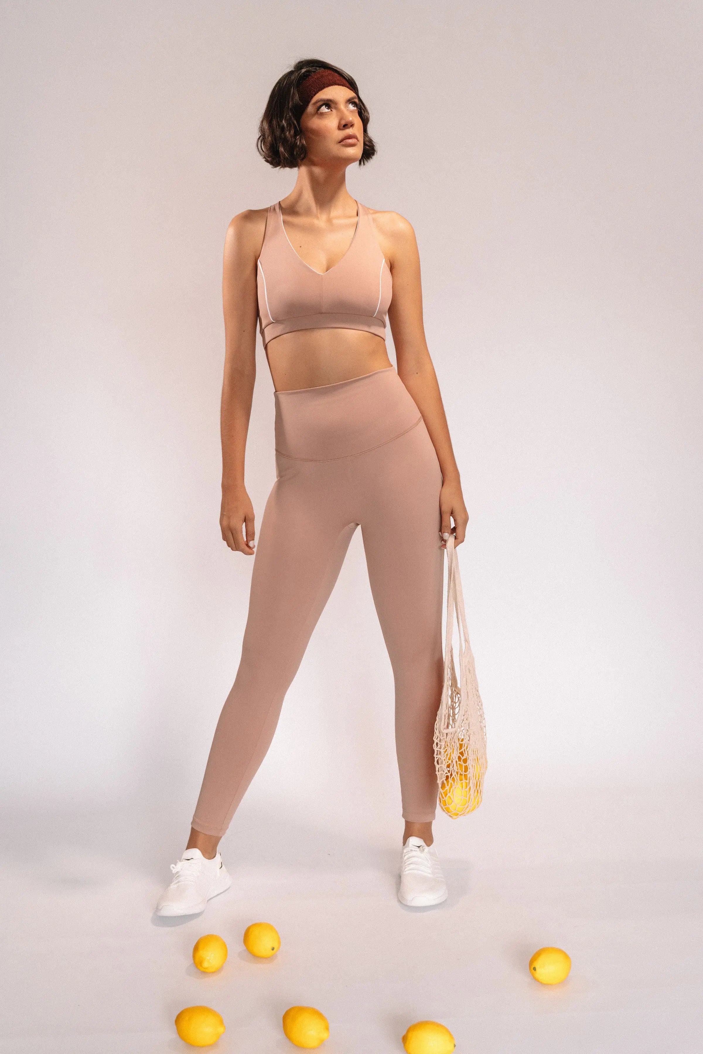 Angelinas’s  High Waist Glace Leggings Paola Ponders