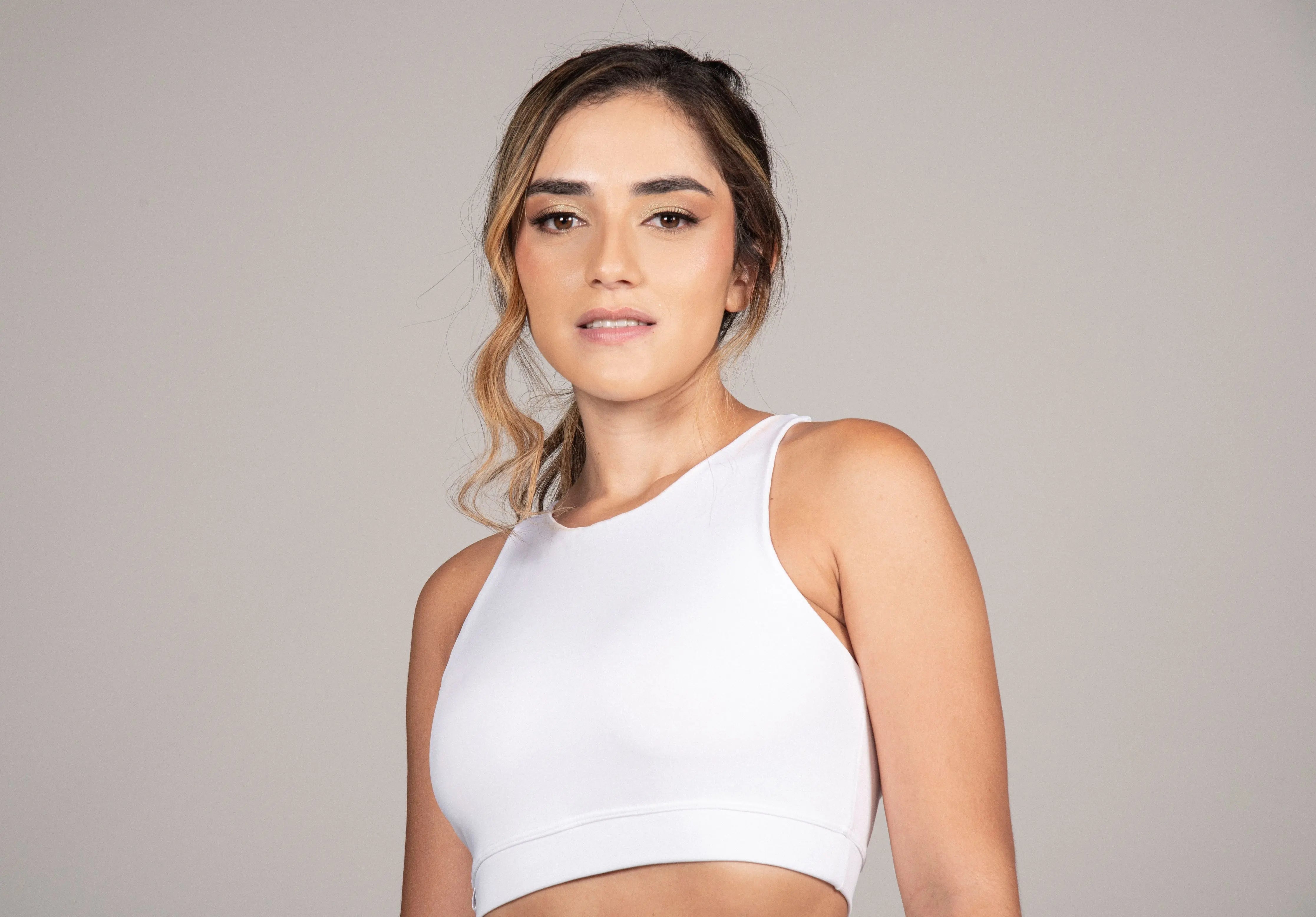 High Neck Racerback Tank Paola Ponders